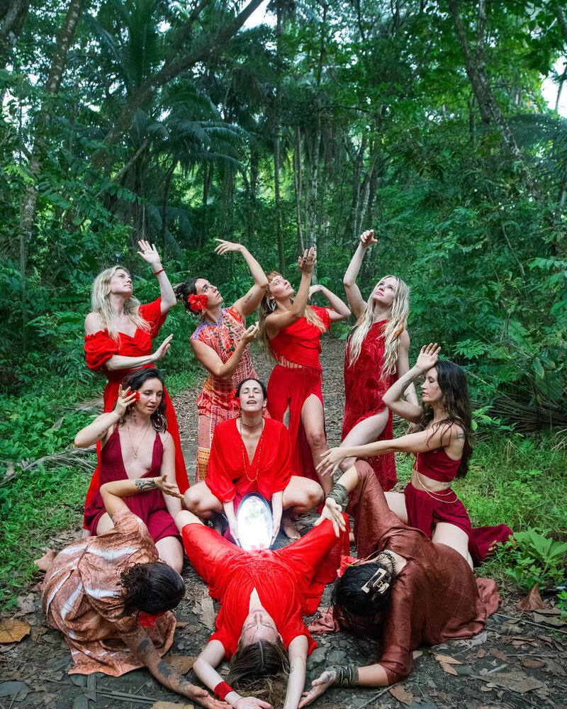 Retreat memory: ceremony dance circle
